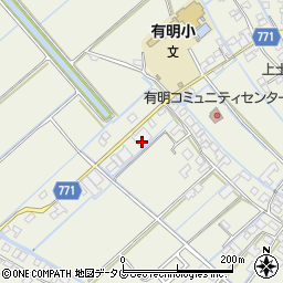 福岡県柳川市大和町皿垣開908-2周辺の地図