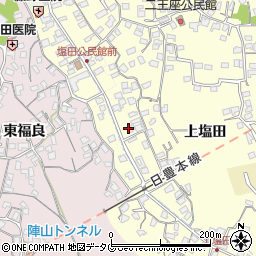 大分県臼杵市二王座102周辺の地図