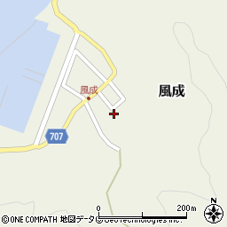 大分県臼杵市風成593-1周辺の地図
