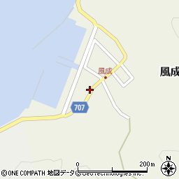 大分県臼杵市風成123周辺の地図