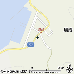大分県臼杵市風成126周辺の地図