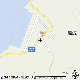 大分県臼杵市風成127周辺の地図