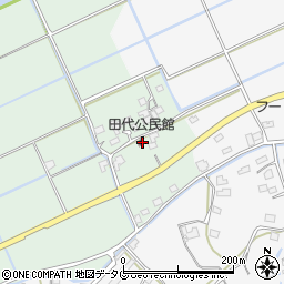 福岡県みやま市高田町岩津1136周辺の地図