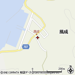 大分県臼杵市風成598周辺の地図