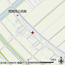 福岡県柳川市大和町皿垣開1438周辺の地図