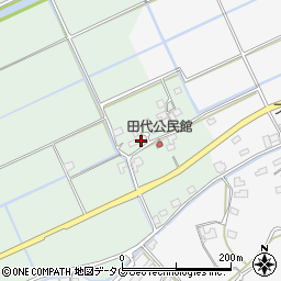 福岡県みやま市高田町岩津1176周辺の地図