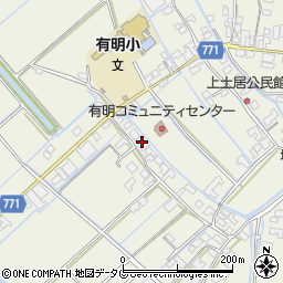 福岡県柳川市大和町皿垣開594周辺の地図