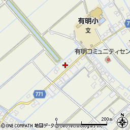 福岡県柳川市大和町皿垣開898周辺の地図