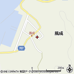 大分県臼杵市風成619-2周辺の地図