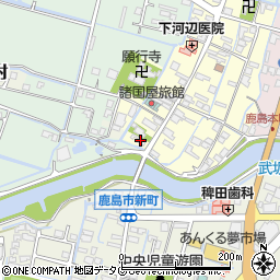 佐賀県鹿島市本町167周辺の地図