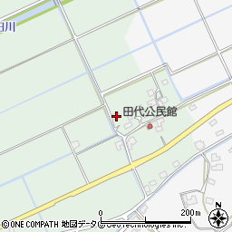 福岡県みやま市高田町岩津1182周辺の地図