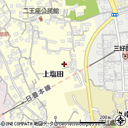 大分県臼杵市二王座351周辺の地図