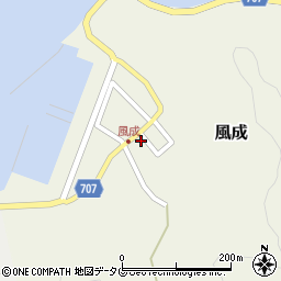 大分県臼杵市風成604周辺の地図