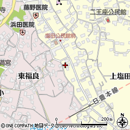 大分県臼杵市二王座6周辺の地図