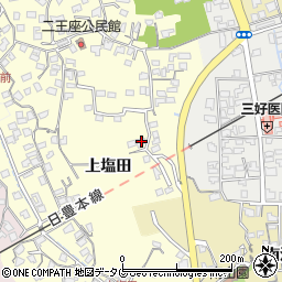 大分県臼杵市二王座352周辺の地図