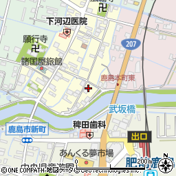佐賀県鹿島市本町63周辺の地図