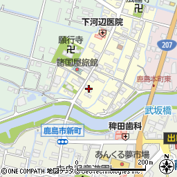 佐賀県鹿島市本町97周辺の地図