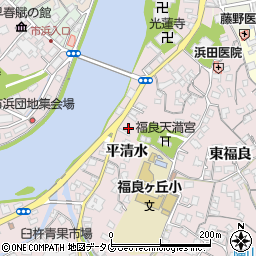 大分県臼杵市平清水216-1周辺の地図