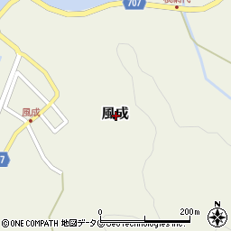 〒875-0032 大分県臼杵市風成の地図