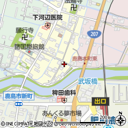 佐賀県鹿島市本町60周辺の地図