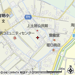 福岡県柳川市大和町皿垣開526周辺の地図