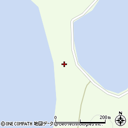 愛媛県宇和島市津島町北灘1291周辺の地図