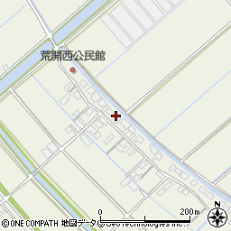 福岡県柳川市大和町皿垣開1435周辺の地図