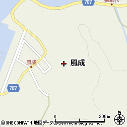 大分県臼杵市風成779-3周辺の地図