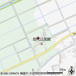 福岡県みやま市高田町岩津1174周辺の地図