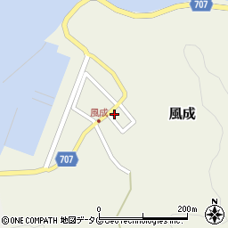 大分県臼杵市風成605周辺の地図