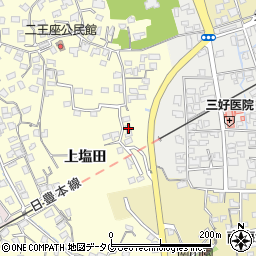 大分県臼杵市二王座353周辺の地図