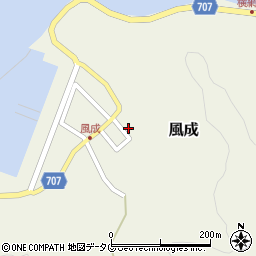 大分県臼杵市風成614周辺の地図