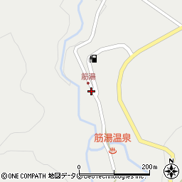 大分県玖珠郡九重町湯坪673-1周辺の地図