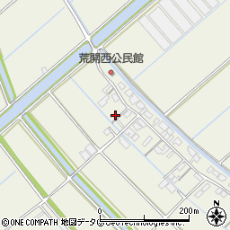 福岡県柳川市大和町皿垣開1405周辺の地図