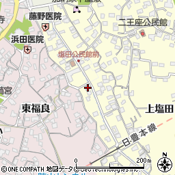 大分県臼杵市二王座11周辺の地図