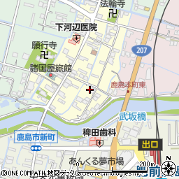 佐賀県鹿島市本町59周辺の地図