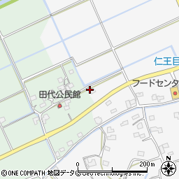 福岡県みやま市高田町田尻1465周辺の地図