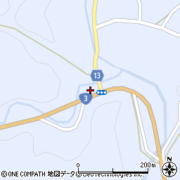 熊本県山鹿市鹿北町岩野5281-1周辺の地図
