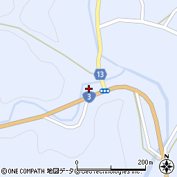 熊本県山鹿市鹿北町岩野5281周辺の地図