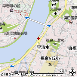 大分県臼杵市平清水37周辺の地図