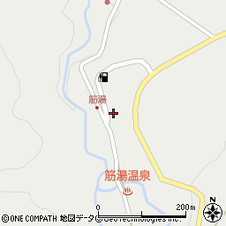 大分県玖珠郡九重町湯坪726周辺の地図