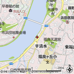 大分県臼杵市平清水38周辺の地図