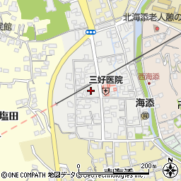 大分県臼杵市西海添周辺の地図