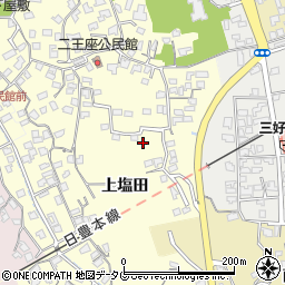 大分県臼杵市二王座264周辺の地図