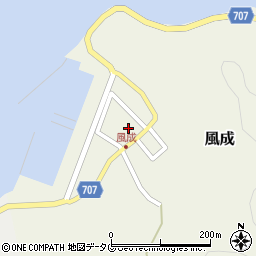 大分県臼杵市風成602-31周辺の地図