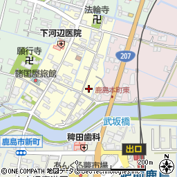 佐賀県鹿島市本町5周辺の地図