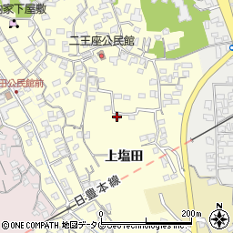 大分県臼杵市二王座274周辺の地図