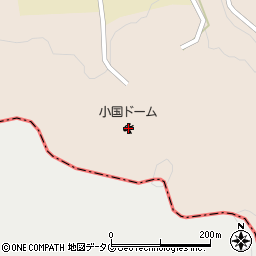 熊本県阿蘇郡小国町宮原214周辺の地図