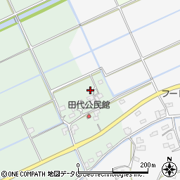 福岡県みやま市高田町岩津1170周辺の地図