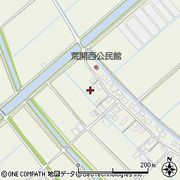 福岡県柳川市大和町皿垣開1413周辺の地図